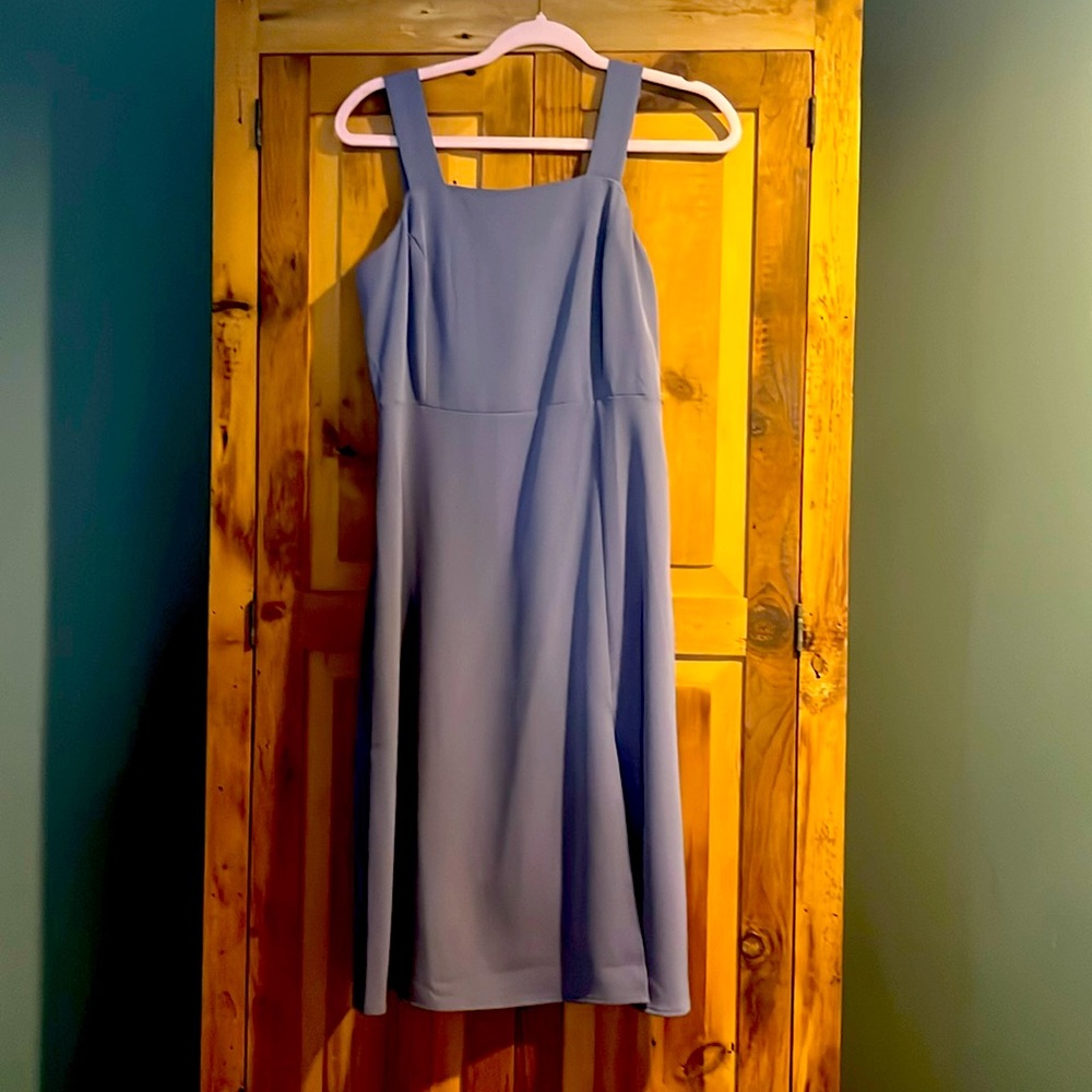 Petite Periwinkle Loft Sleeveless dress